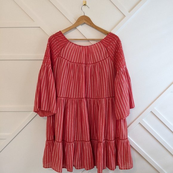 Free People Lola Embroidered Mini Bohemian dress - Picture 2 of 8